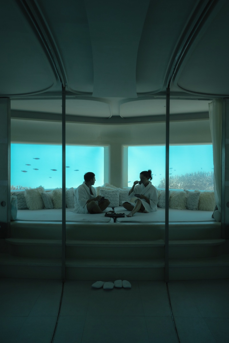 Huvafen Fushi Maldives — Underwater Villas