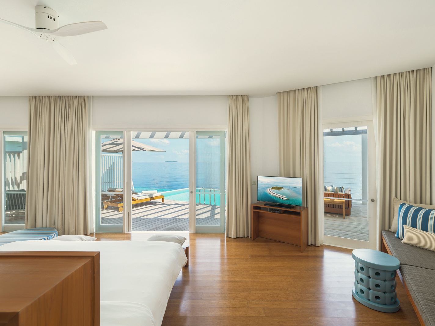 Reef Over Water Pool Villa. Amilla Maldives Resort and Residences