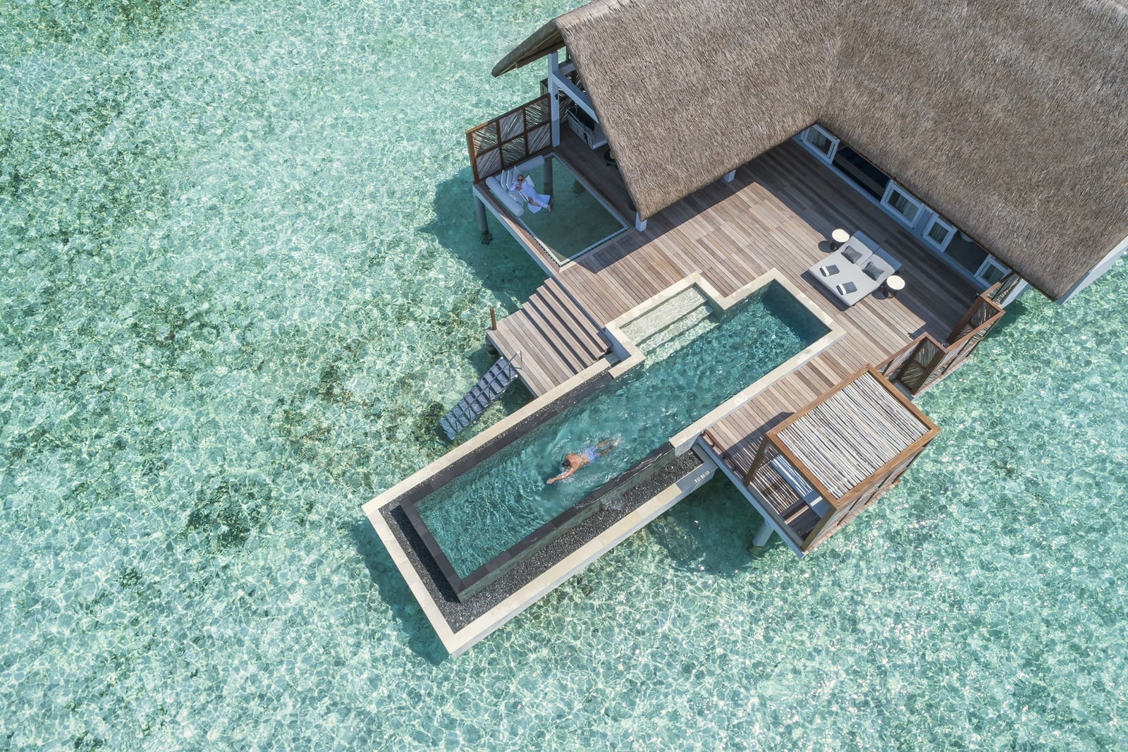 Two-Bedroom Water Villa. Four Seasons Maldives at Landaa Giraavaru