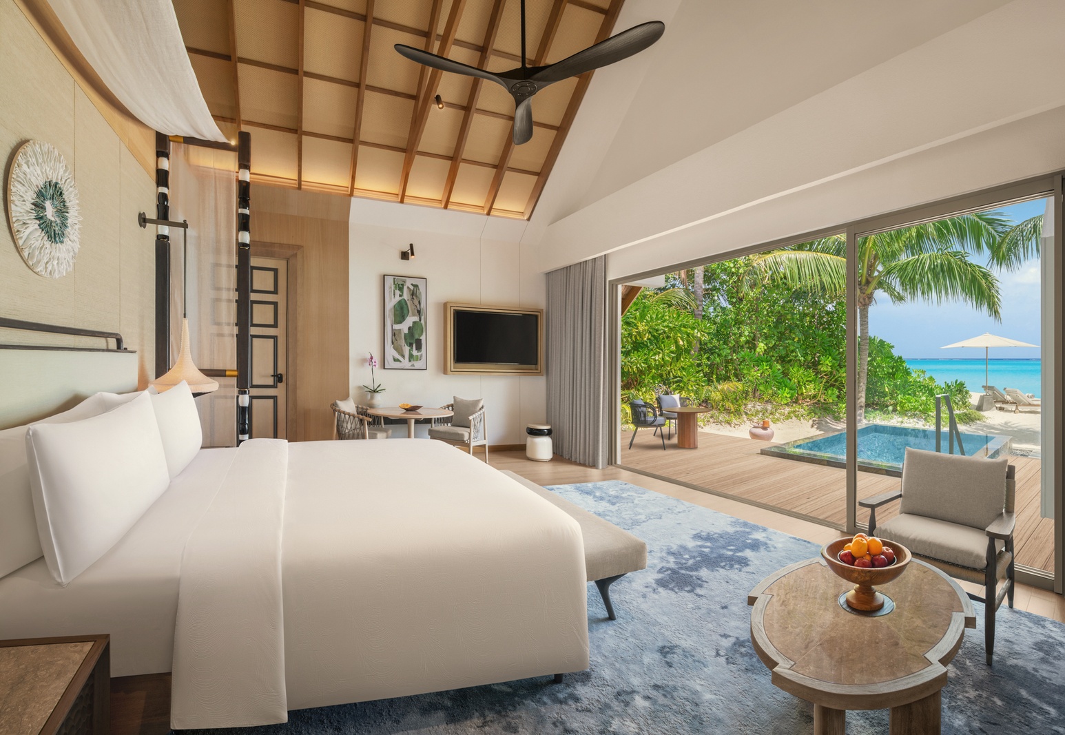 Beach Pool Villa. JW Marriott Kaafu