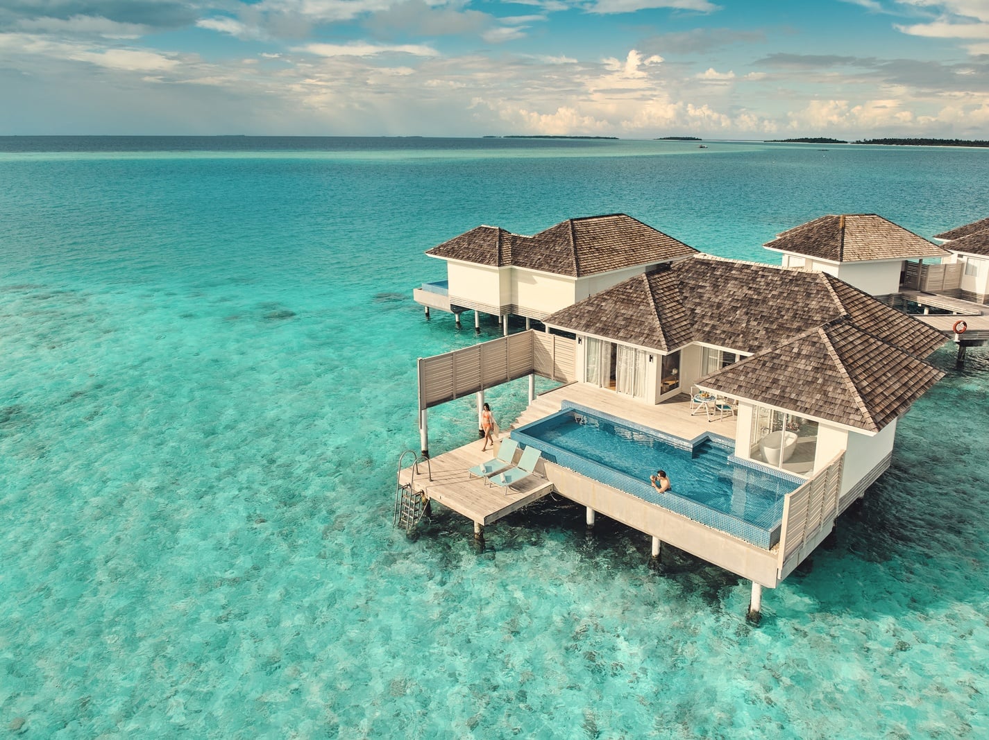 Sunset Aqua Pool Suite. Kandima Maldives