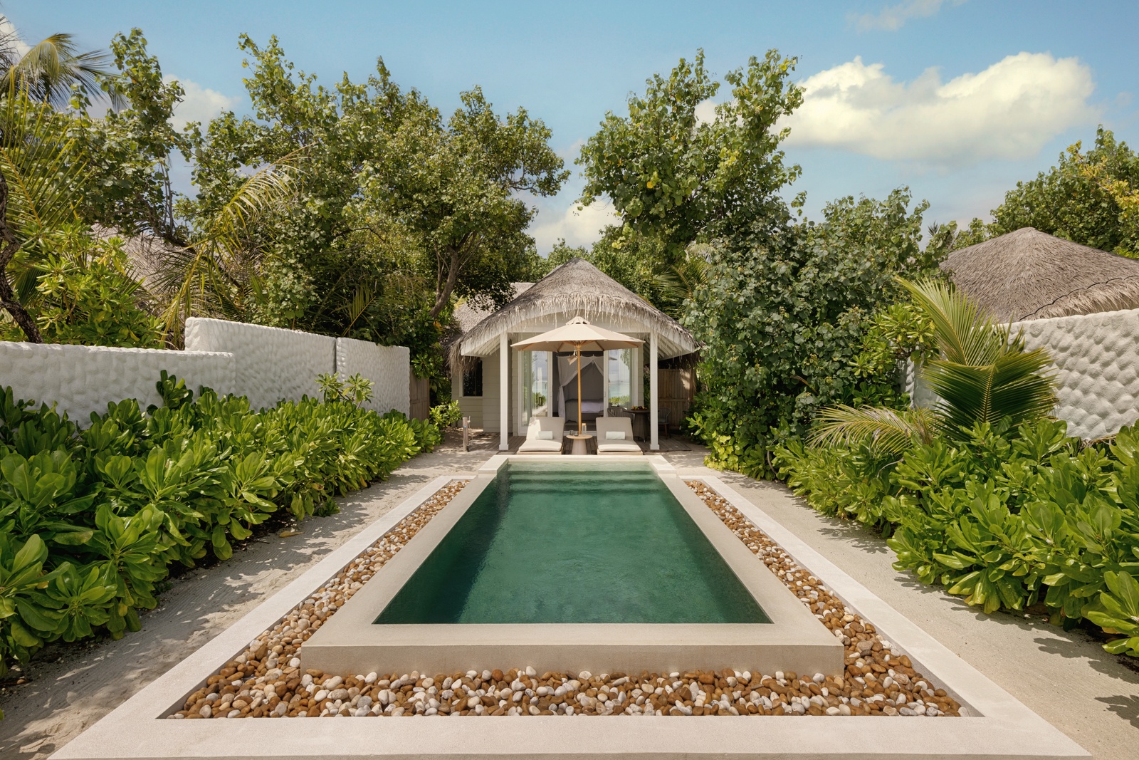 Beach Pool Villa. Six Senses Kanuhura