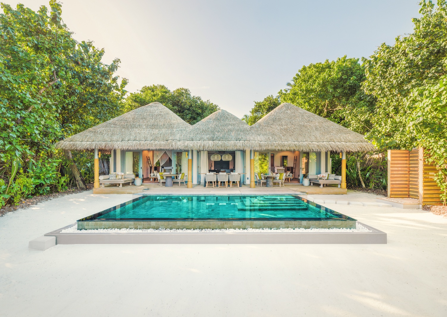 Two Bedroom Deluxe Beach Pool Residence. Vakkaru Maldives