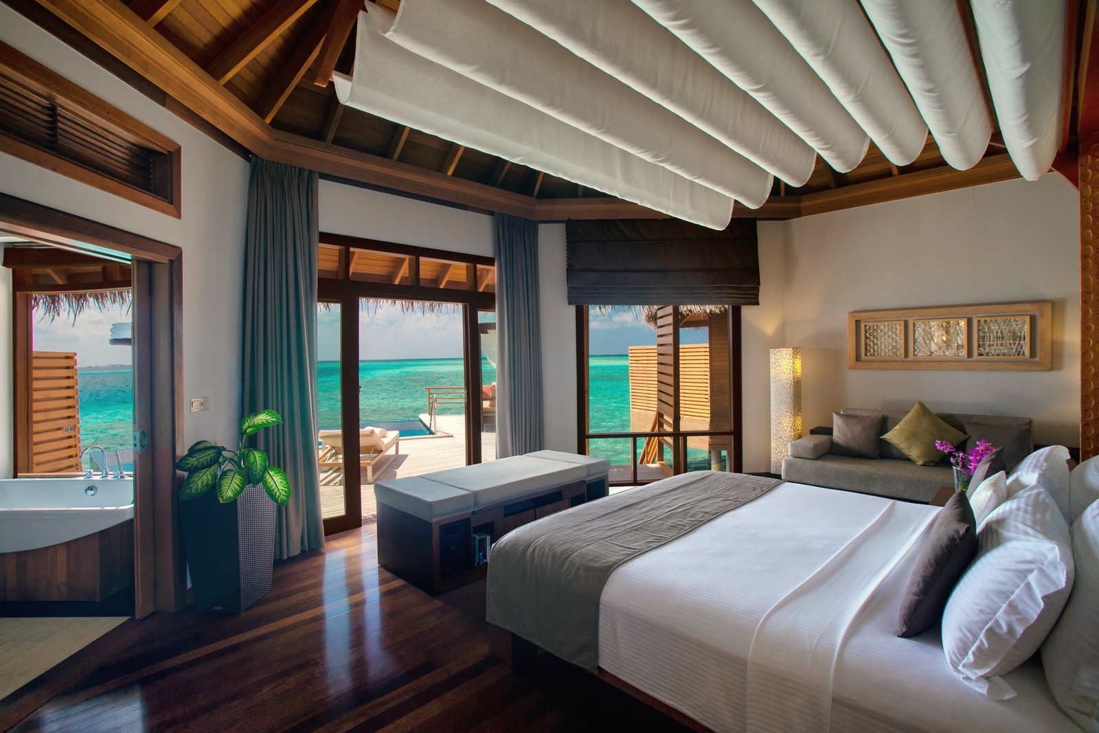 Water Pool Villa. Baros Maldives