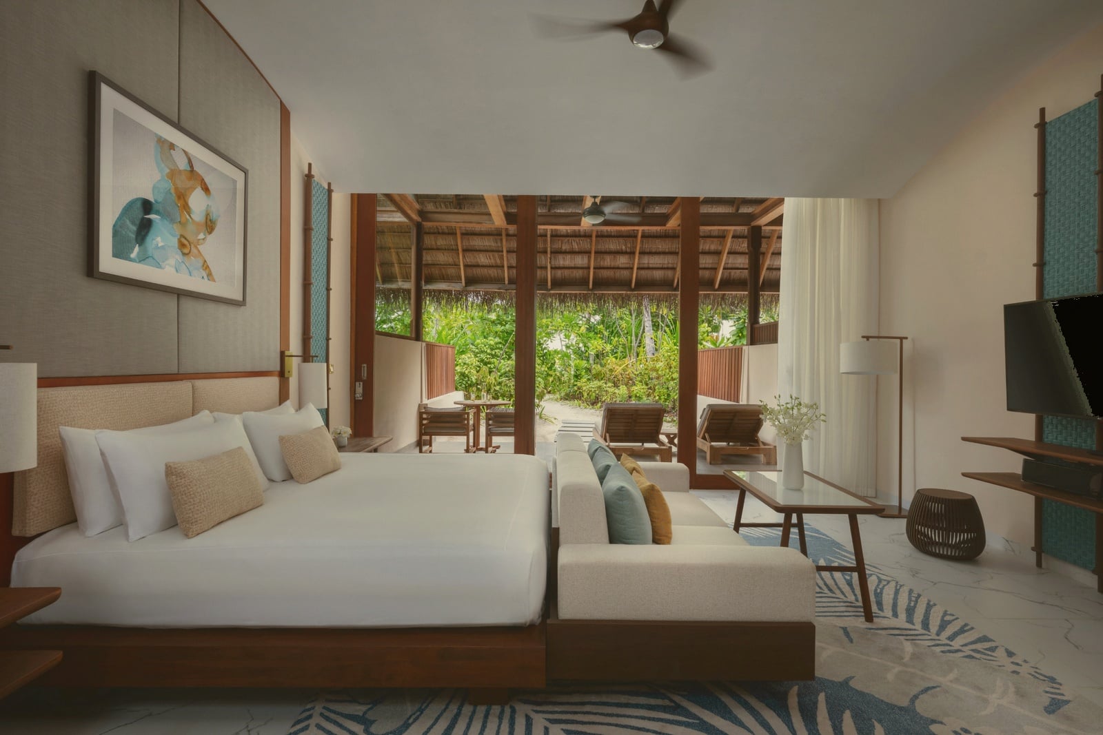 Family Beach Villa. Conrad Maldives Rangali Island