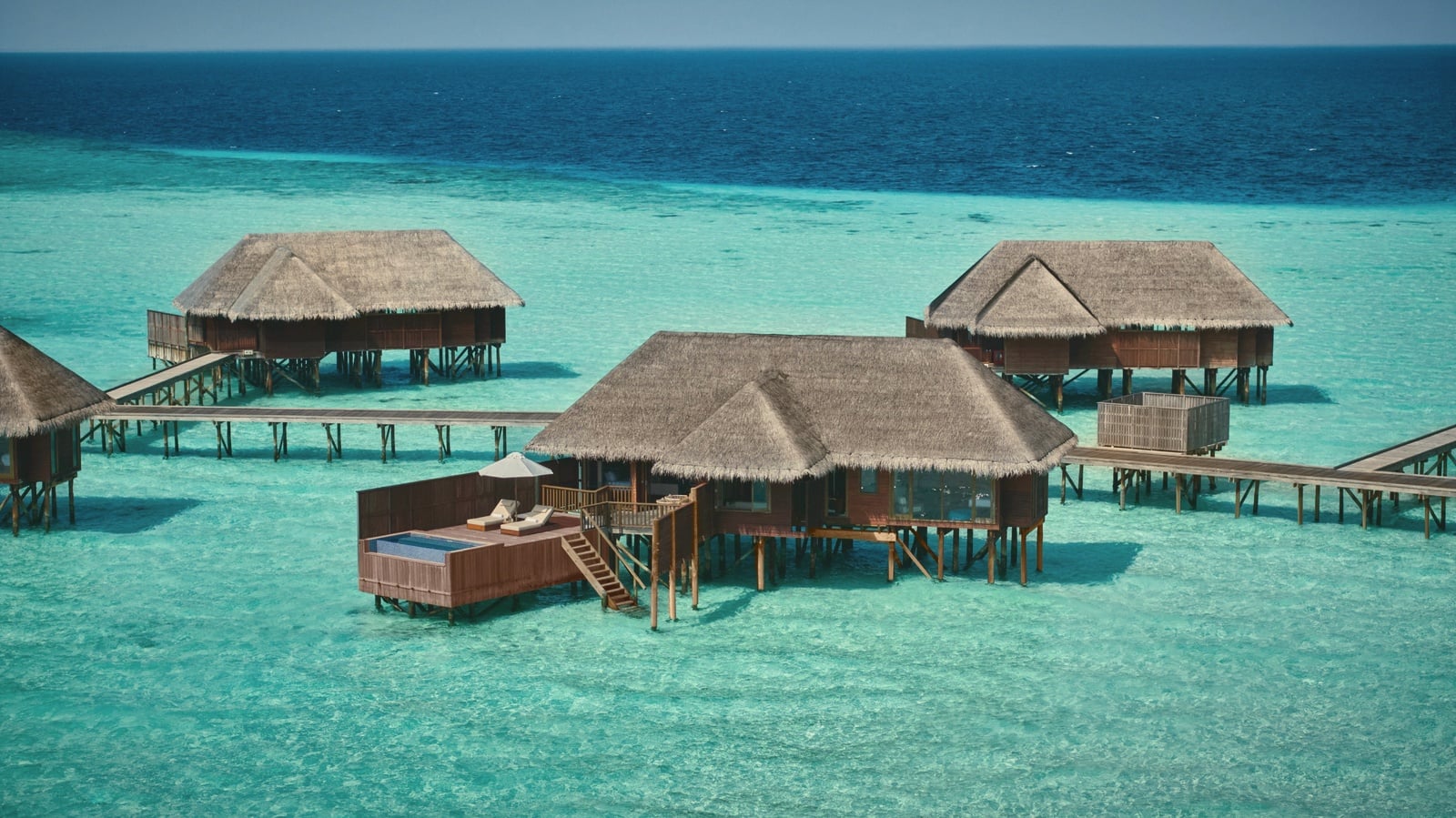 Two-Bedroom Sunset Water Villa. Conrad Maldives Rangali Island