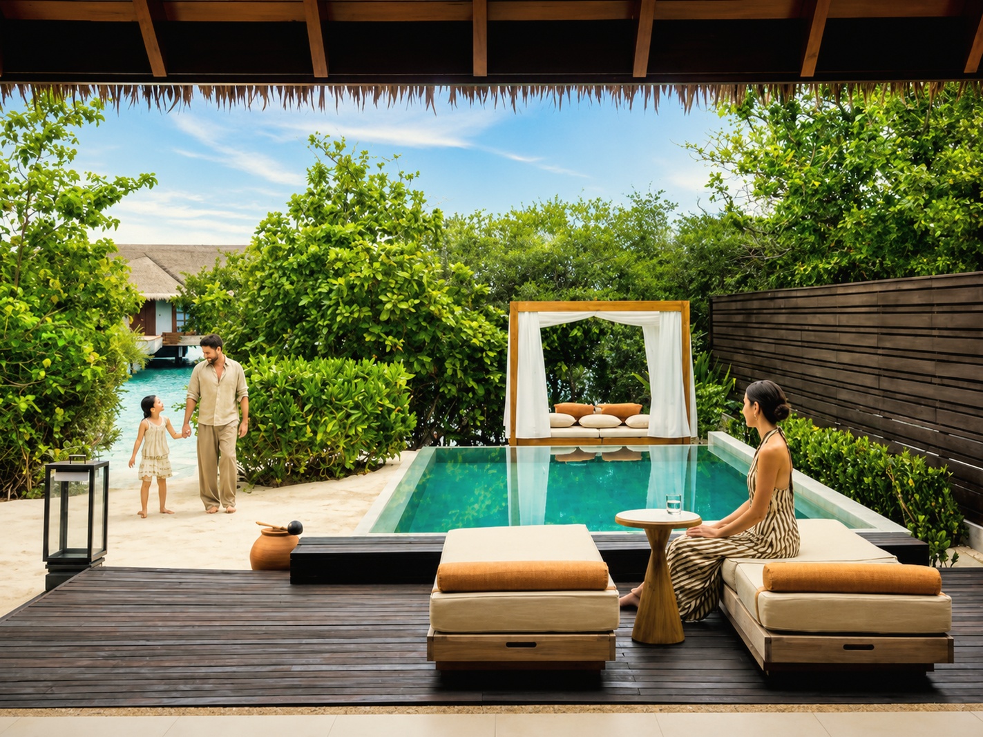 Beachfront Pool Villa. Dusit Thani