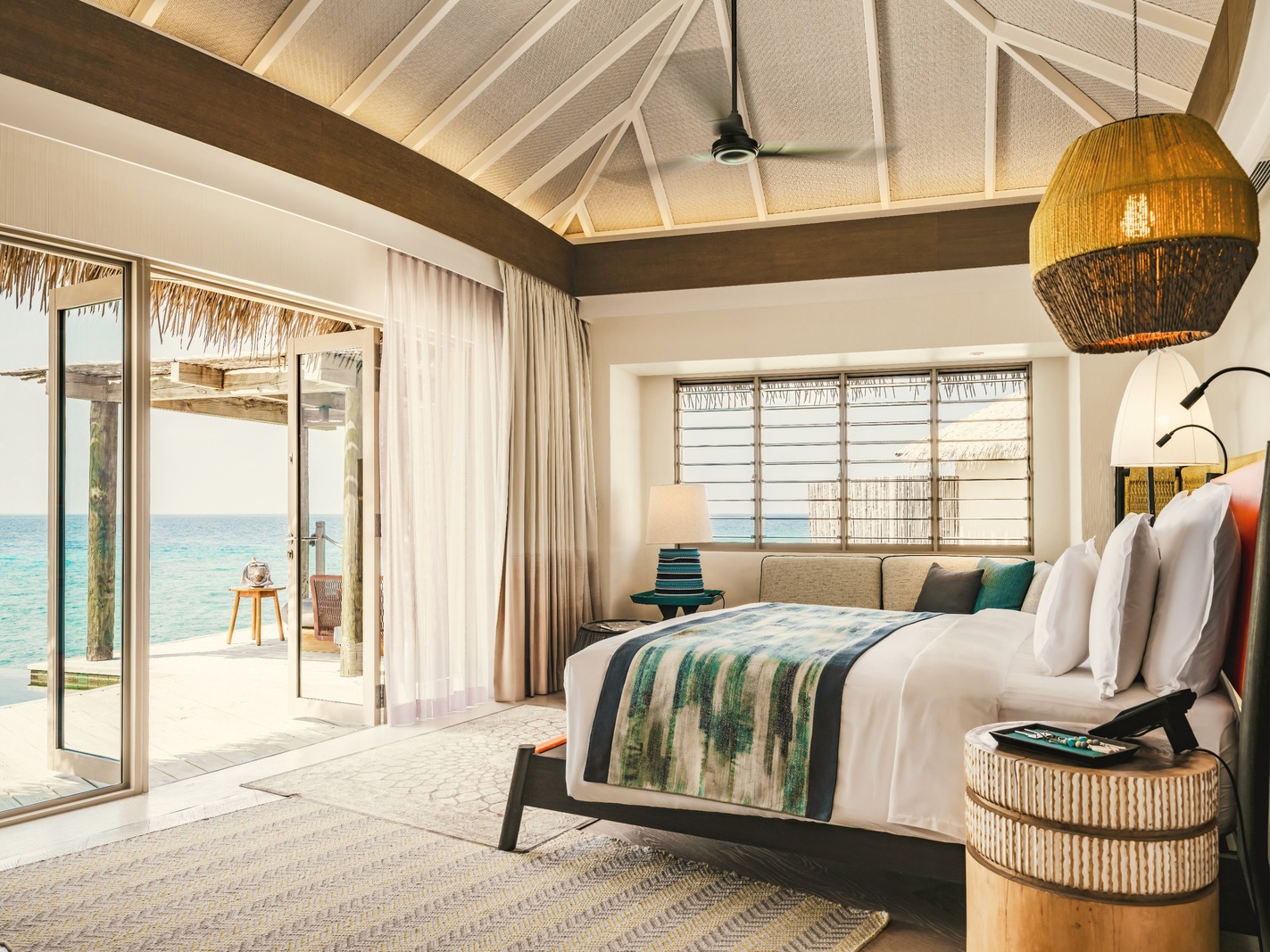 Sunset Overwater Pool Villa. Intercontinential Maldives