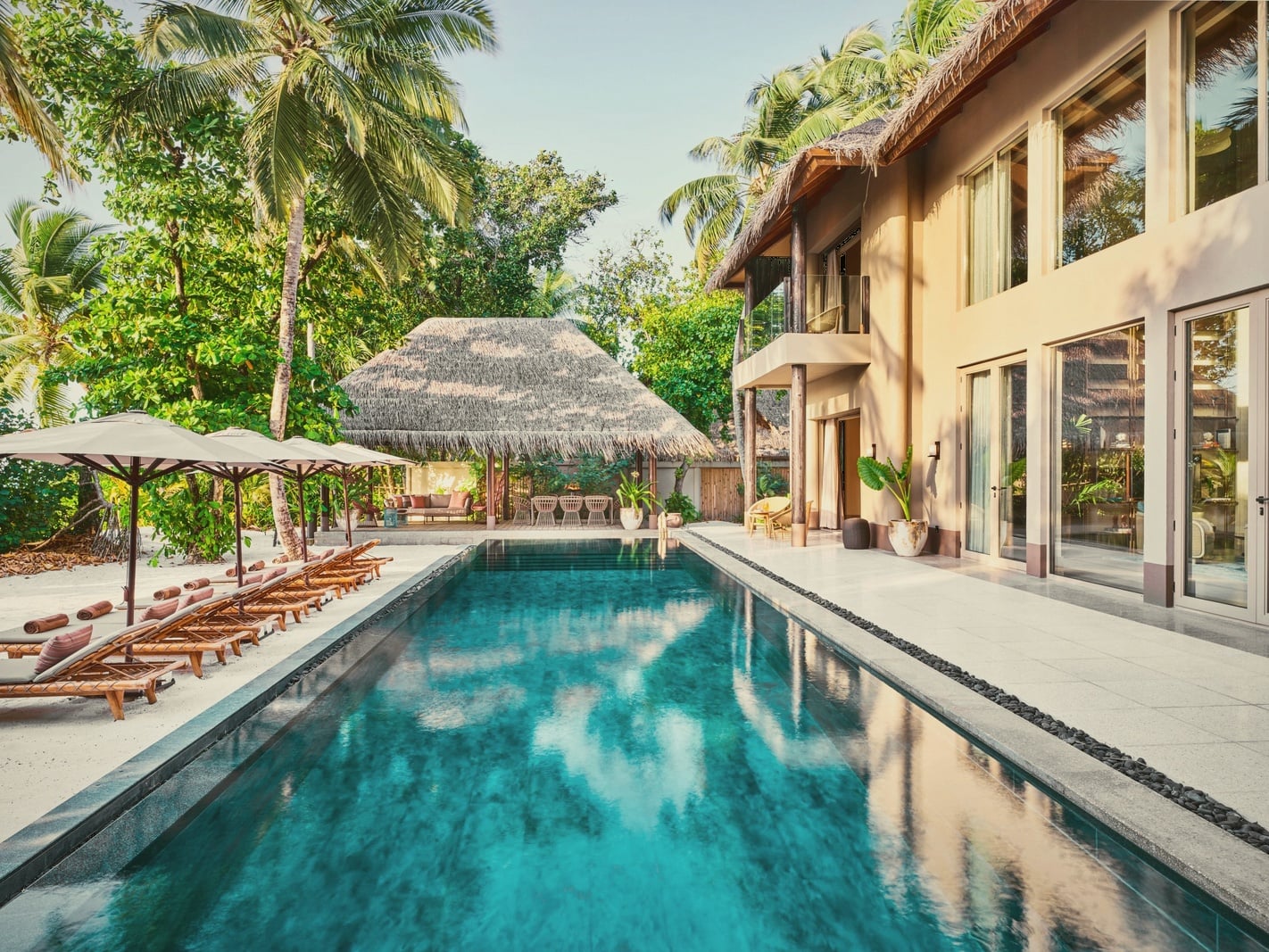 Four Bedroom Beach Residence with Pool. JOALI Maldives
