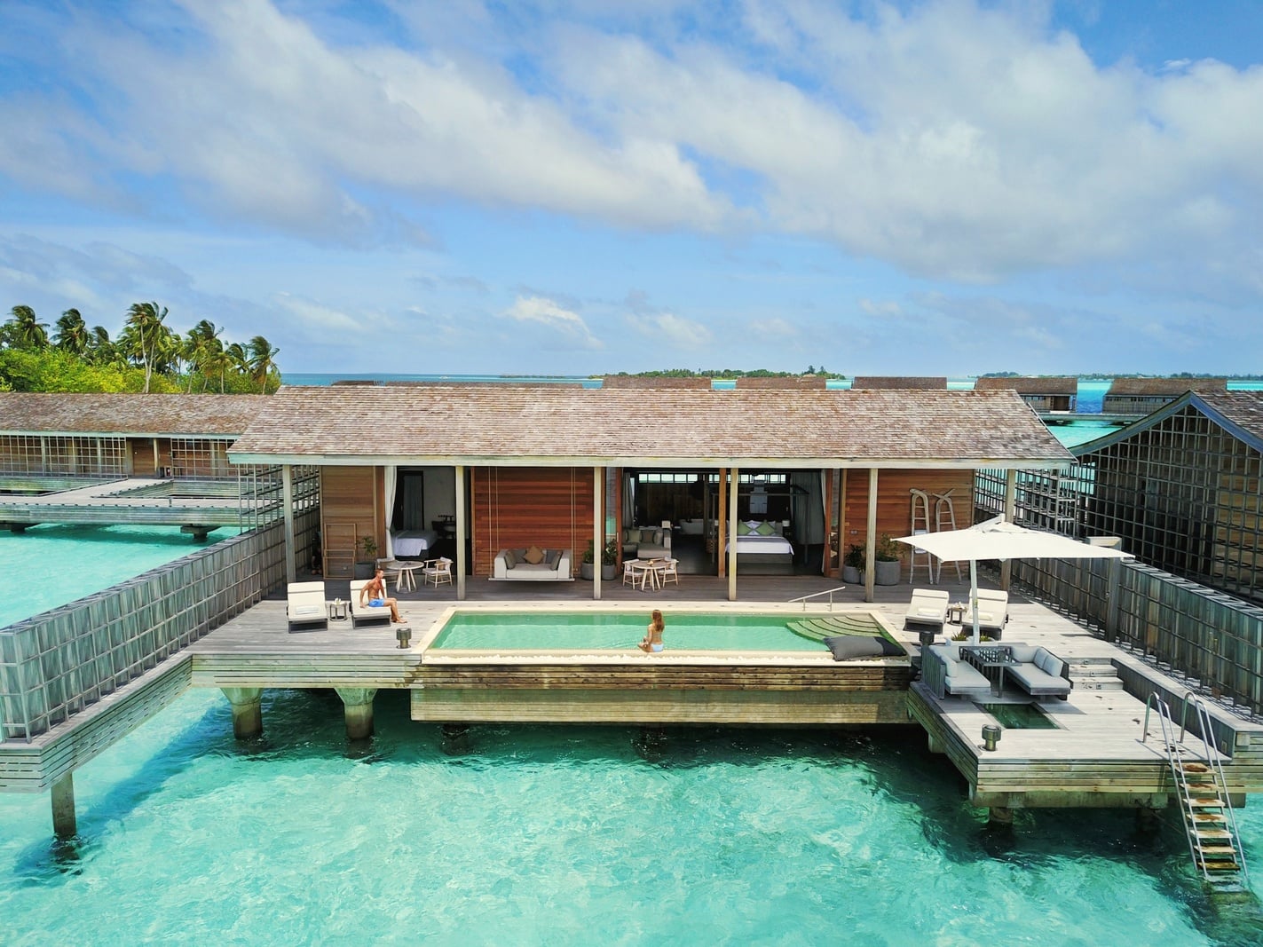 Two-Bedroom Ocean Residence. Kudadoo Private Island