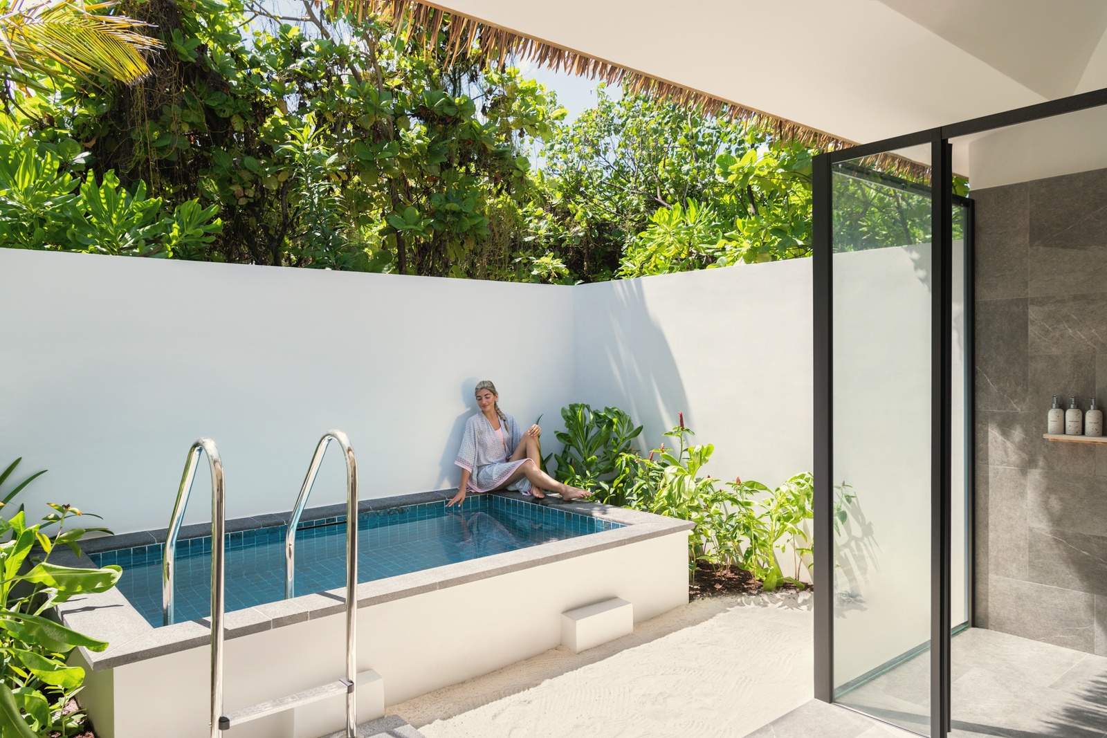 Garden Pool Villa. Le Méridien Maldives Resort & Spa