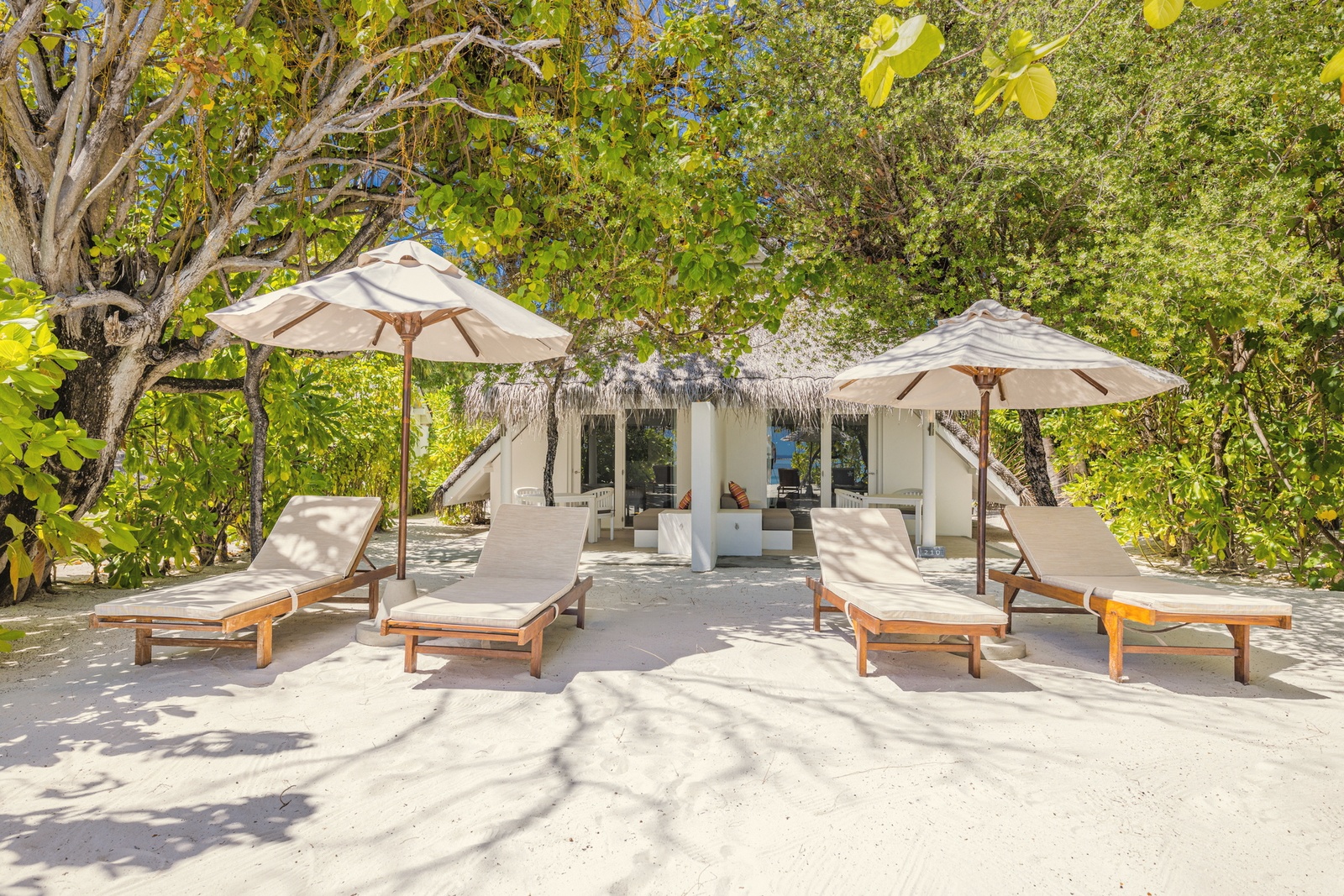 Family Beach Pavillion. LUX* South Ari Atoll Resort & Villas