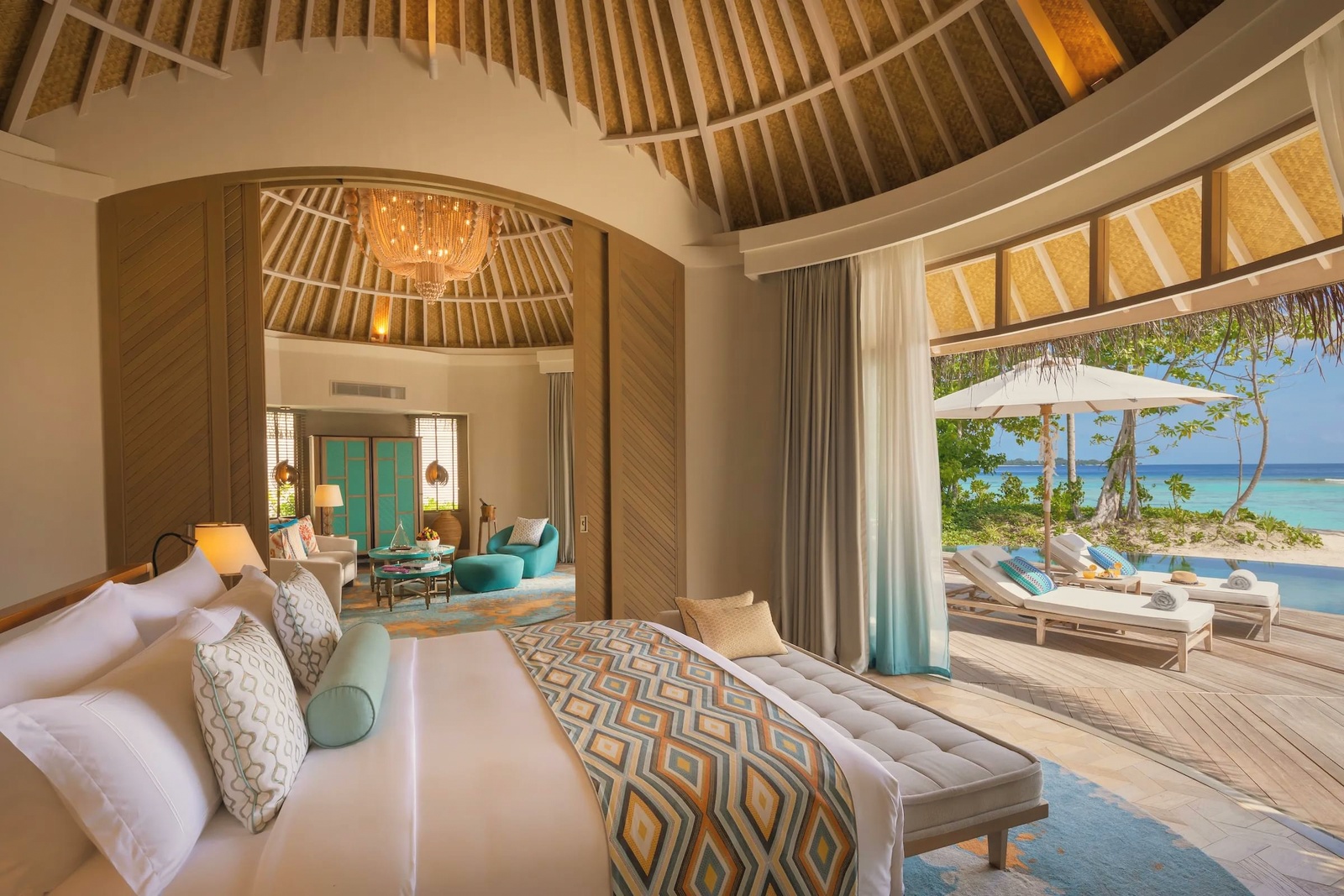 Beach Pool Villa. The Nautilus Maldives