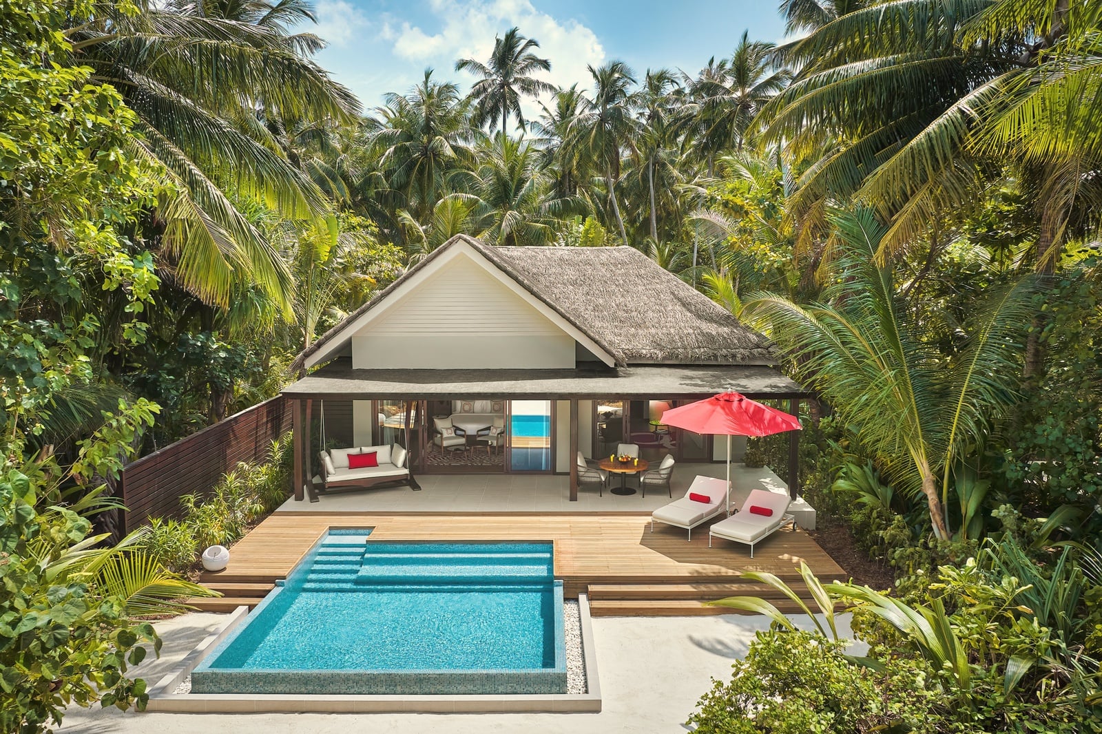 Family Beach Pool Villa. Niyama Private Islands Maldives