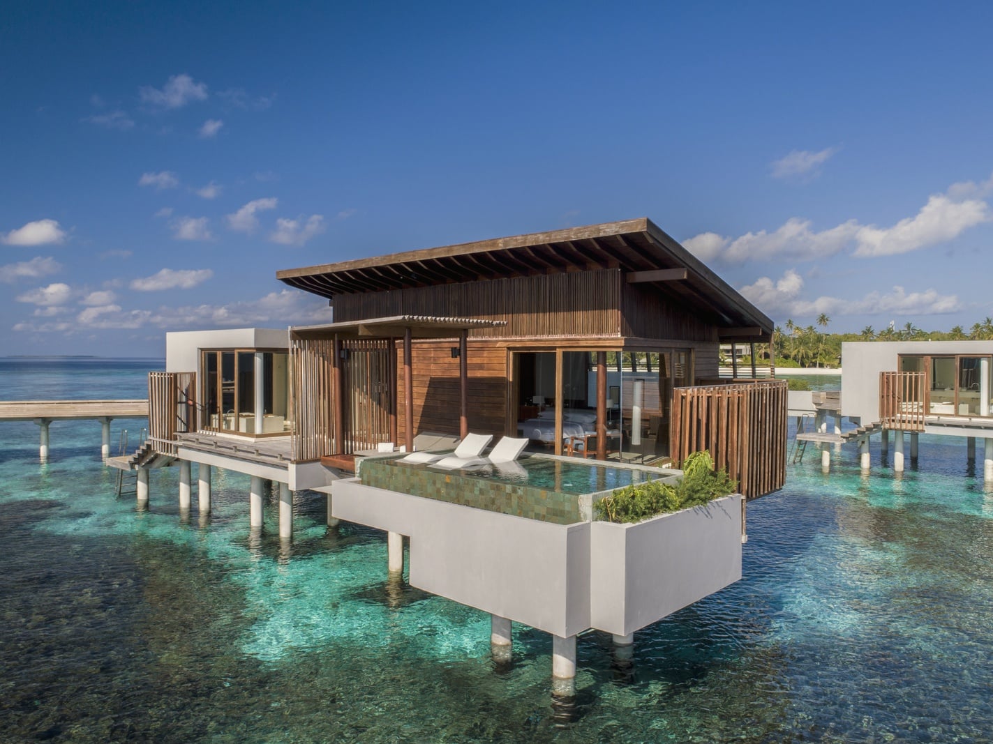 Overwater Sunset Pool Villa. Park Hyatt Maldives Hadahaa