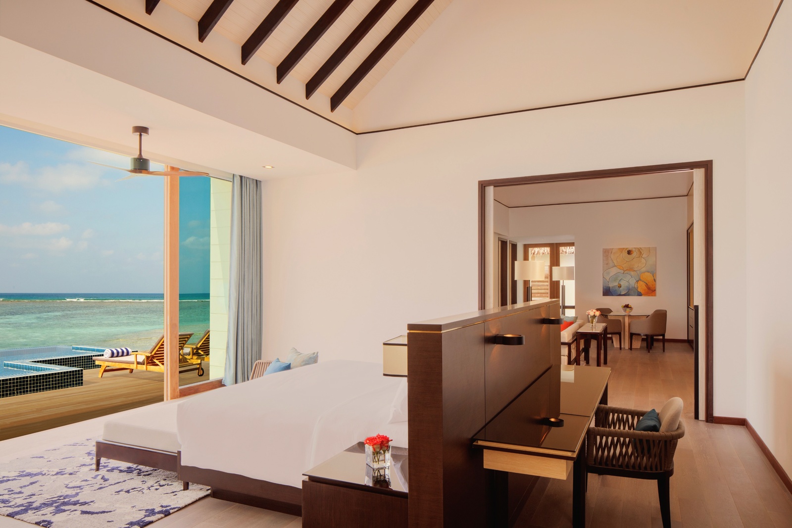 Lagoon View Overwater Villa. Radisson Blu Maldives
