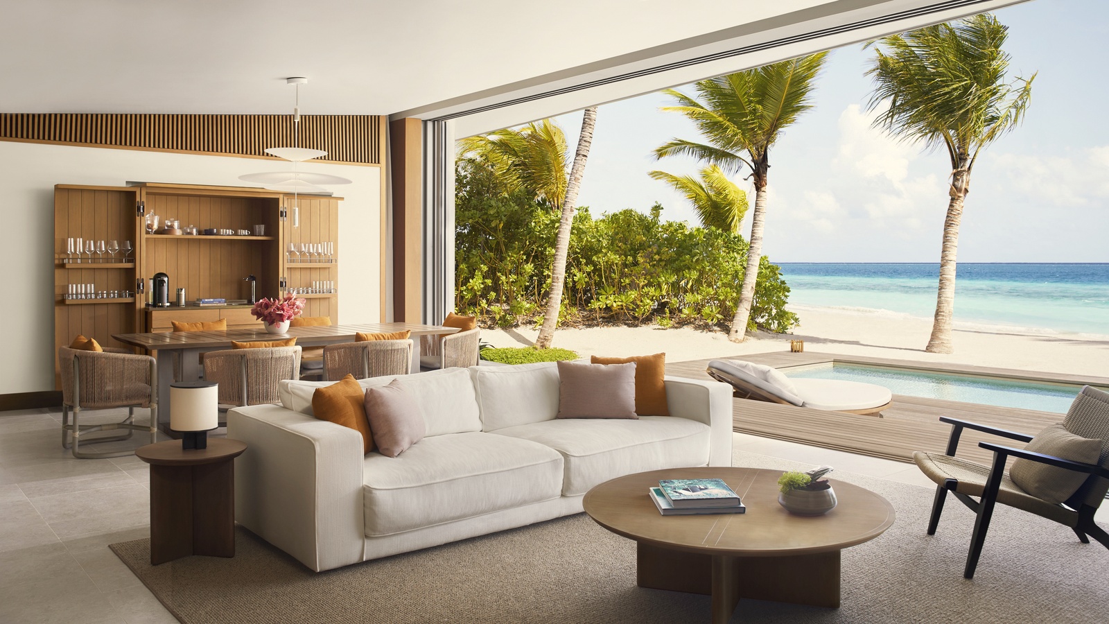 Sunset Beach Pool Villa. Ritz-Carlton Maldives, Fari Islands