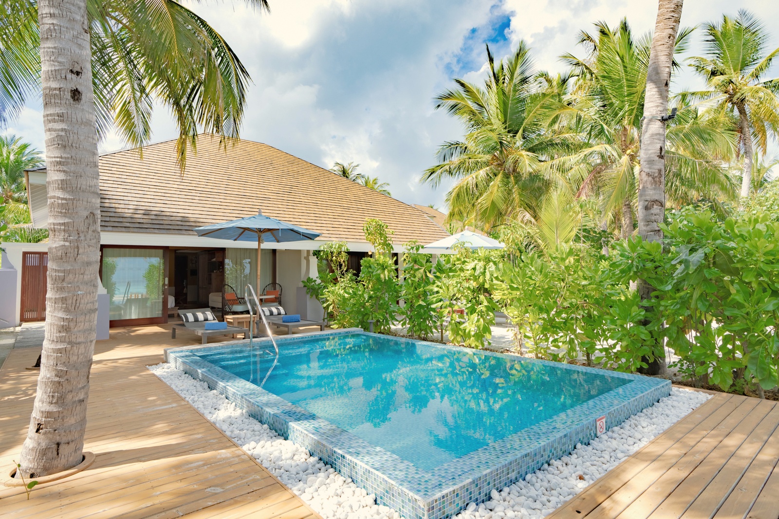 Beach Villa with Pool. SAii Lagoon Maldives, Curio Collection