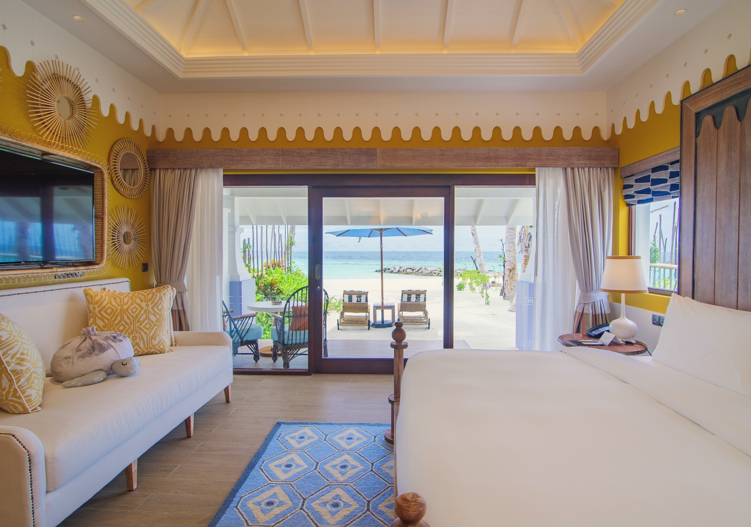 Beach Villa. SAii Lagoon Maldives, Curio Collection