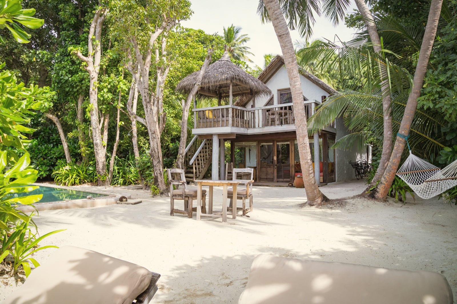 Crusoe Villa. Soneva Fushi