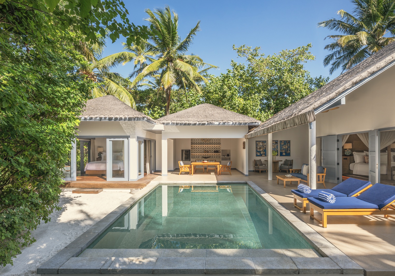 Family Oceanfront Beach Pool Villa. The Halcyon Maldives